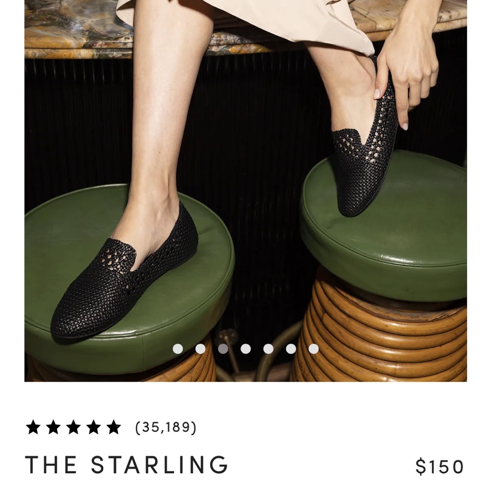 Birdies Starling woven flat